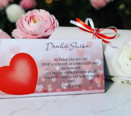 Valentínska čokoláda Heart