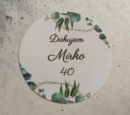 Nálepka Eukalyptus